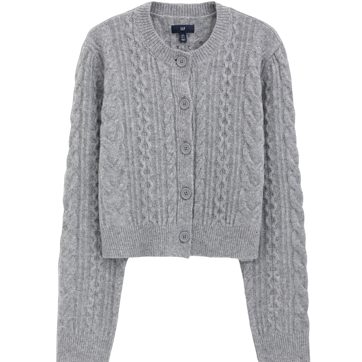 

Кардиган из топа Women's GAP, светло-серый