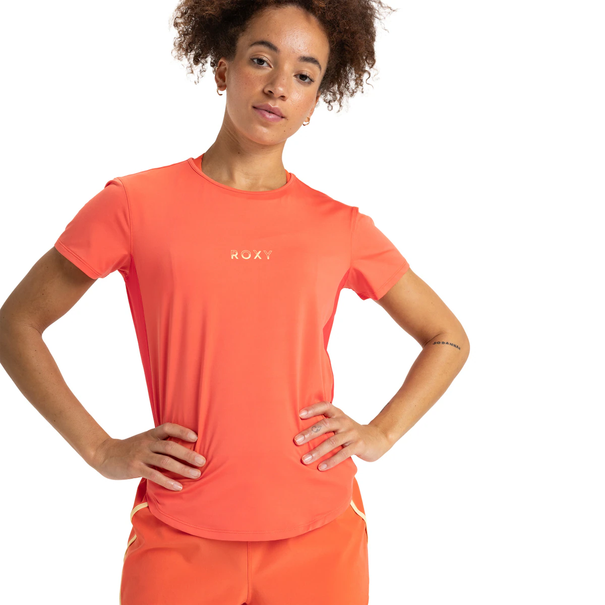 

Женская футболка Roxy Bold Moves 2.0, оранжевый