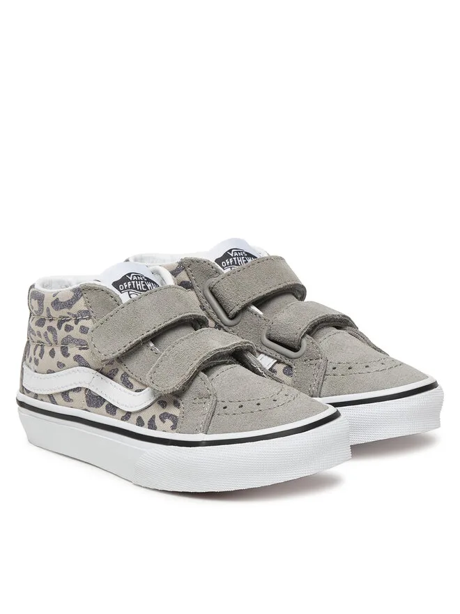 Vans Кроссовки SK8-Mid Reissue V VN000CYRBGF1 серые — фото 2