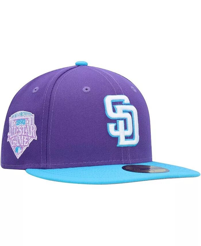 

Мужская фиолетовая приталенная шляпа San Diego Padres Vice 59FIFTY New Era