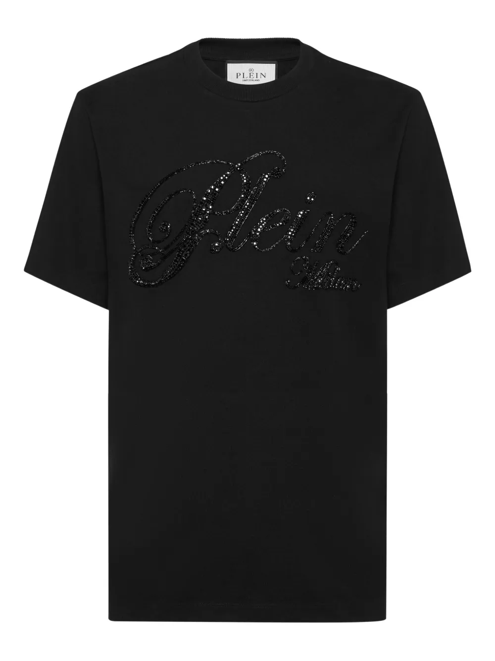 

Футболка со стразами Philipp Plein, черный