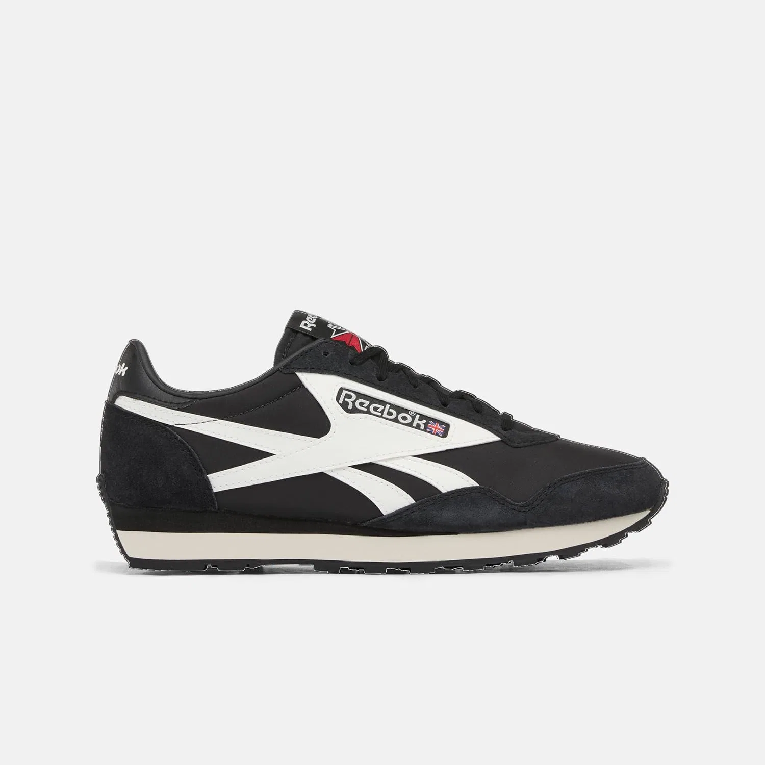 Кроссовки Reebok Aztec II унисекс, Black Washed Black Chalk — фото 2