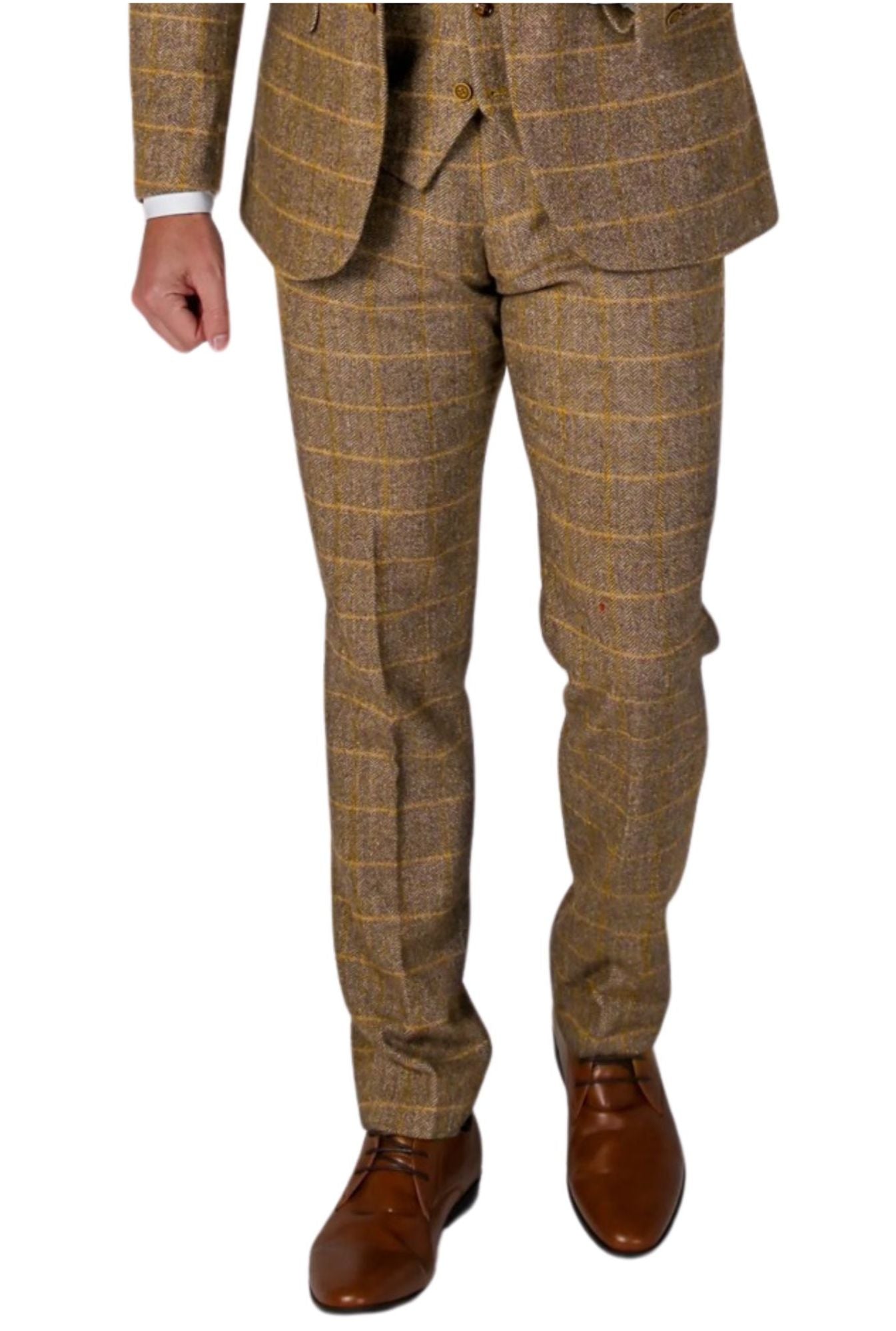 

Брюки Harris Tweed Formal Peaky Blinders Paul Andrew, коричневый