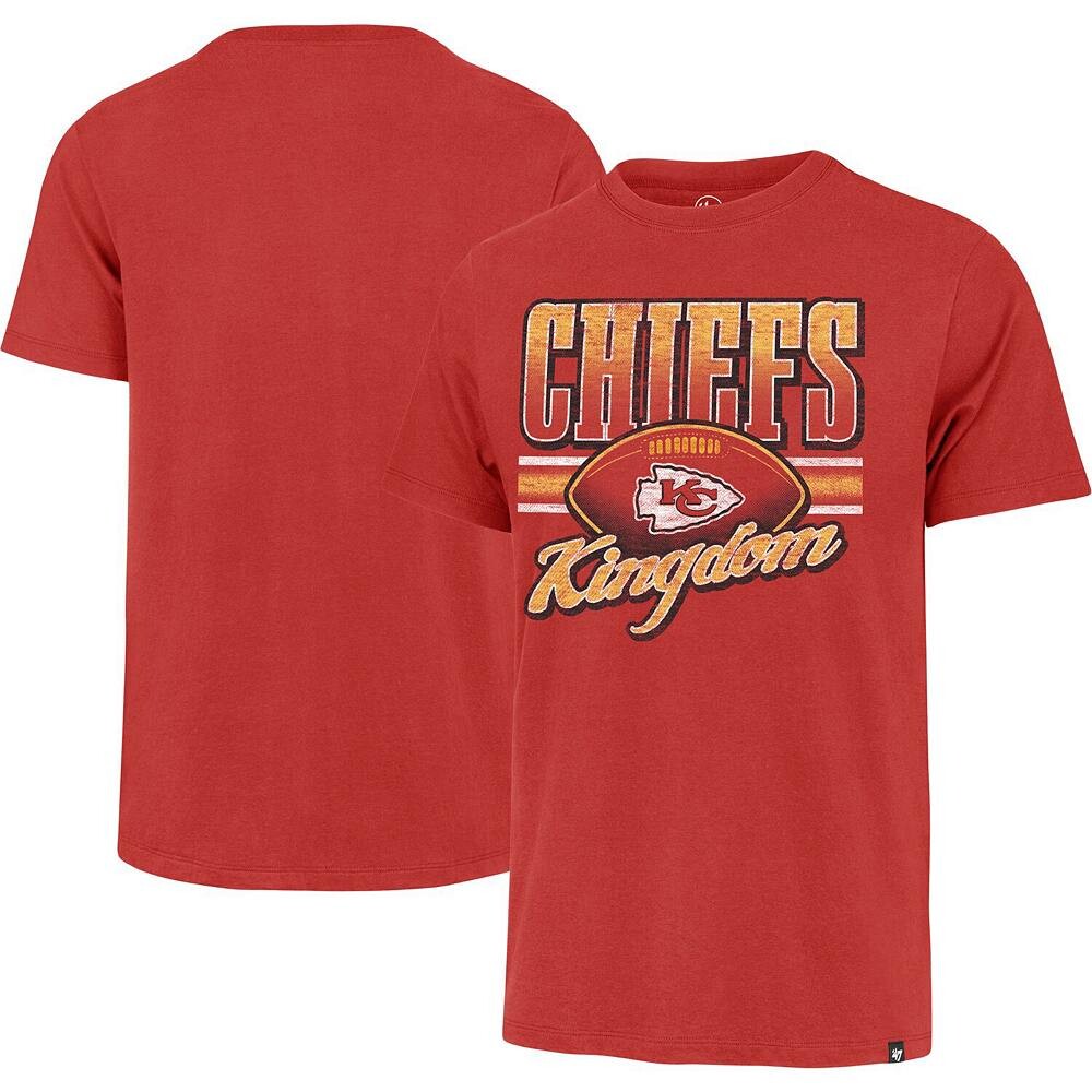 

Мужская красная футболка '47 Kansas City Chiefs Chiefs Kingdom Regional Franklin, цвет Chf Red