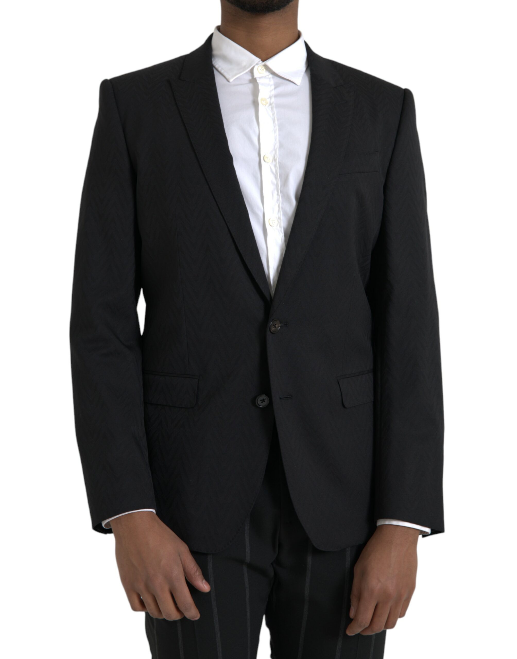 

Черный MARTINI Slim Fit куртка пальто блейзер Dolce & Gabbana