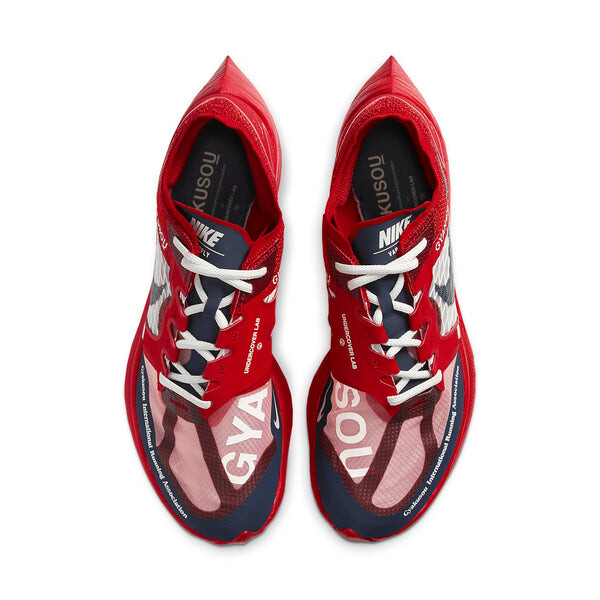 Кроссовки gyakusuo x zoomx vaporfly next% Nike, красный — фото 4