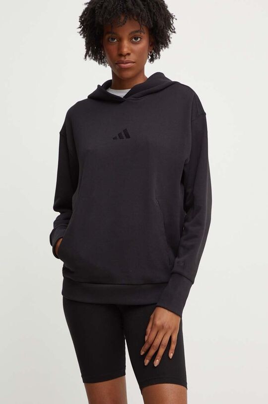 

Толстовка из хлопка All SZN adidas, черный