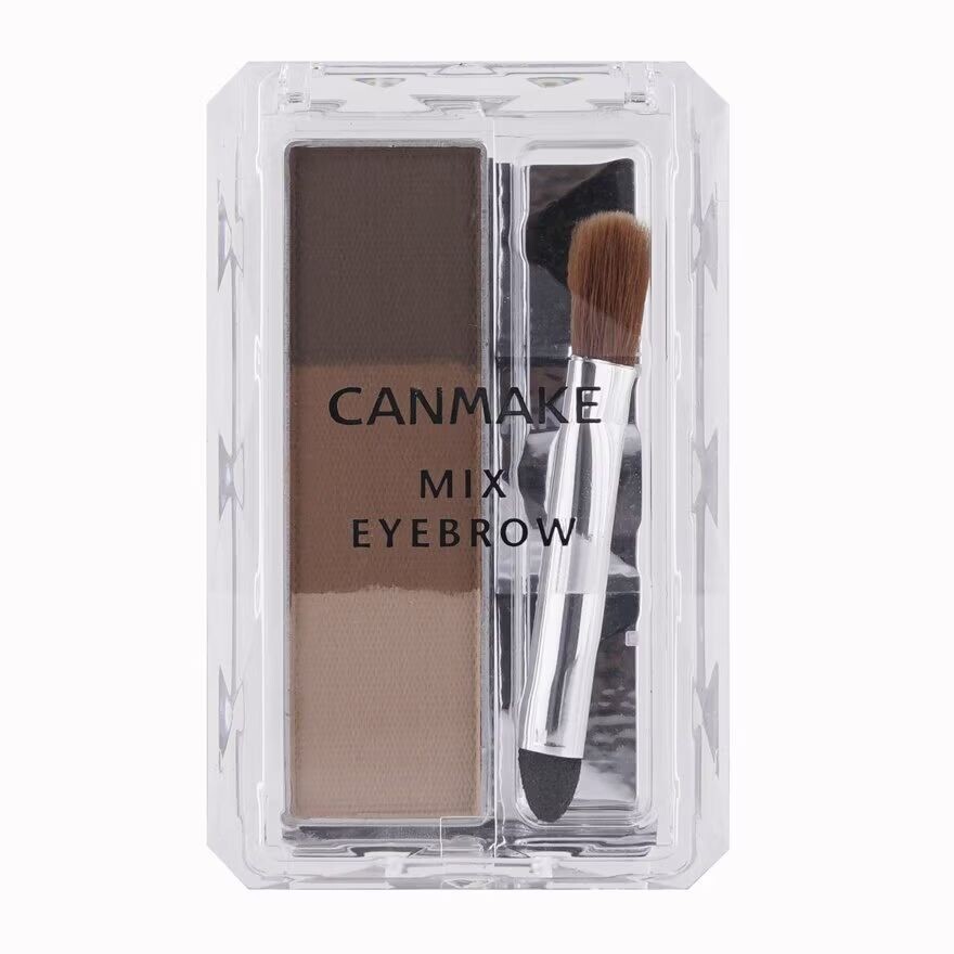 

Canmake Mix Eyebrow 02 Натуральный Коричневый, Natural Brown , #bac, #dec