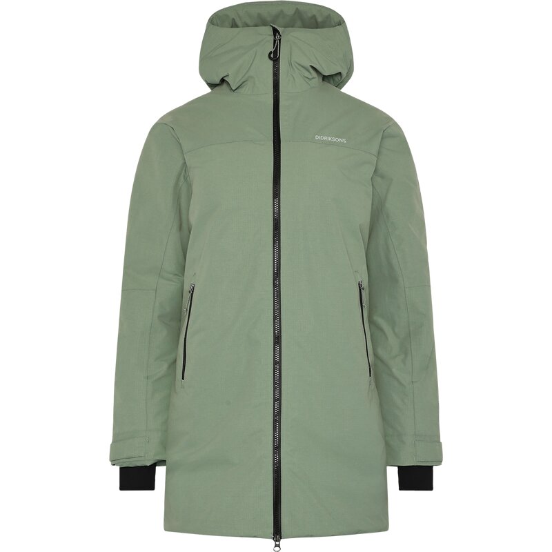

Пальто Marget WNS Parka Didriksons, цвет light moss