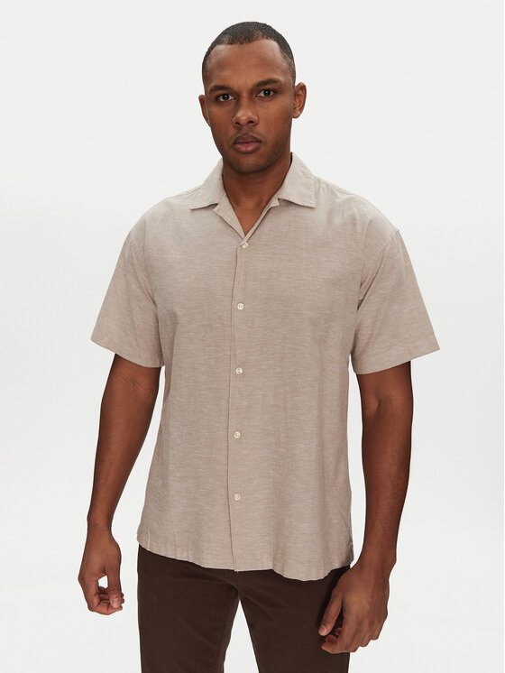 

Свободная рубашка Breeze Resort 12268967 Jack&Jones, бежевый