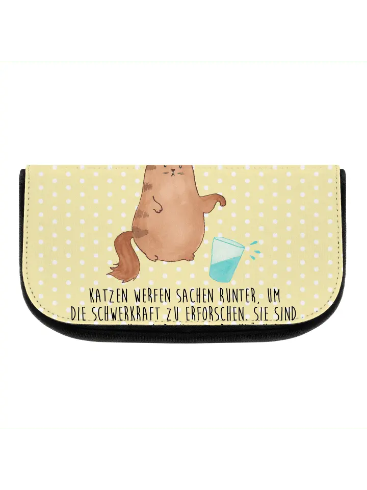 

Косметичка Mr. & Mrs. Panda, желтый пастельный