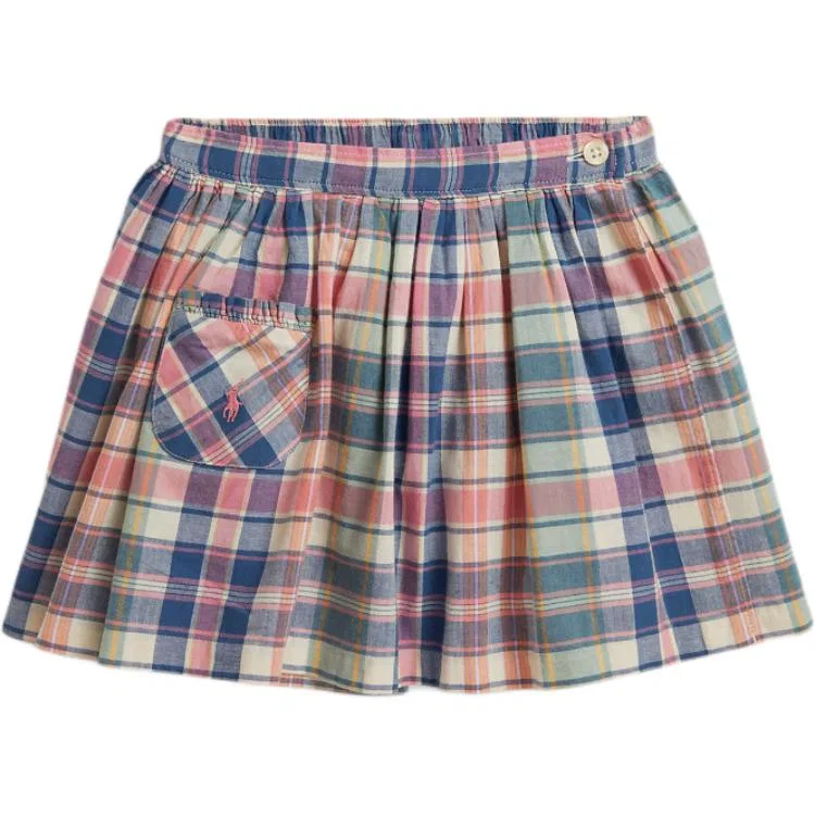 Юбка короткая Polo Ralph Lauren Kids мультиколор