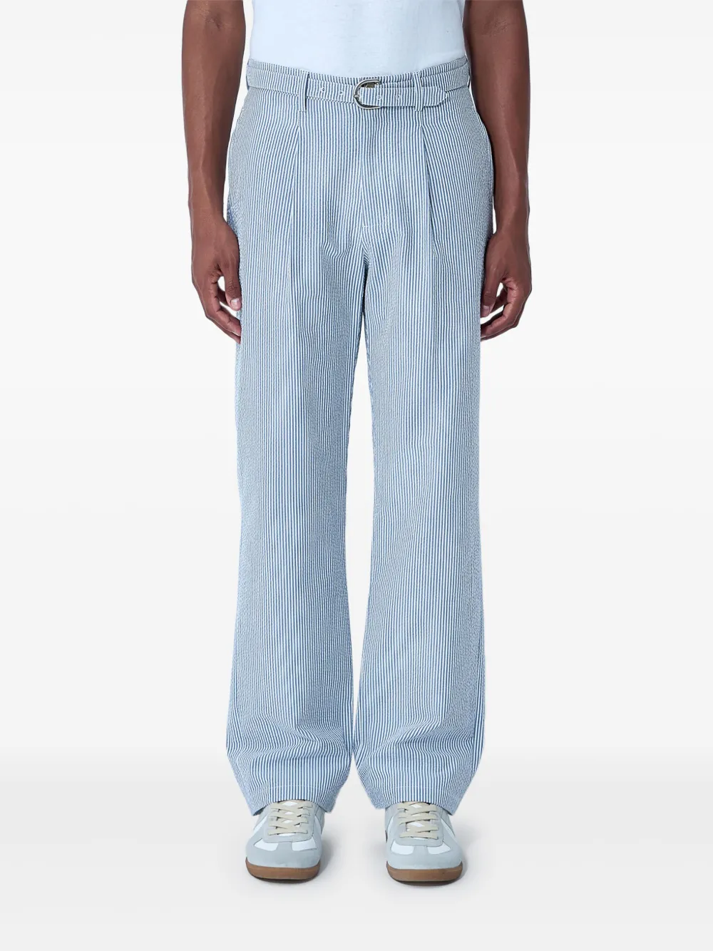 

Полосатые брюки NOAH, синий