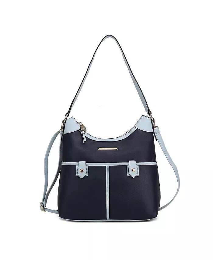 

Сумка на плечо Harper Color Block от Mia K Mkf Collection, синий