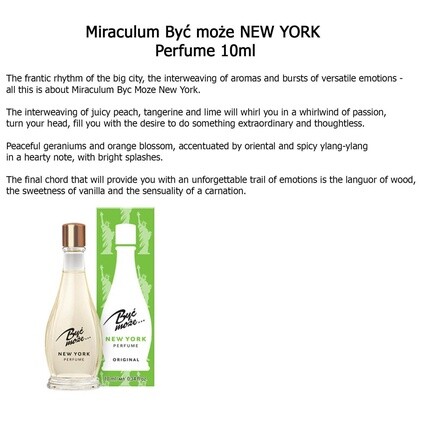 Byc Moze Женские духи Аромат Длительная постепенная нота Парфюм 10 мл, Miraculum — фото 2