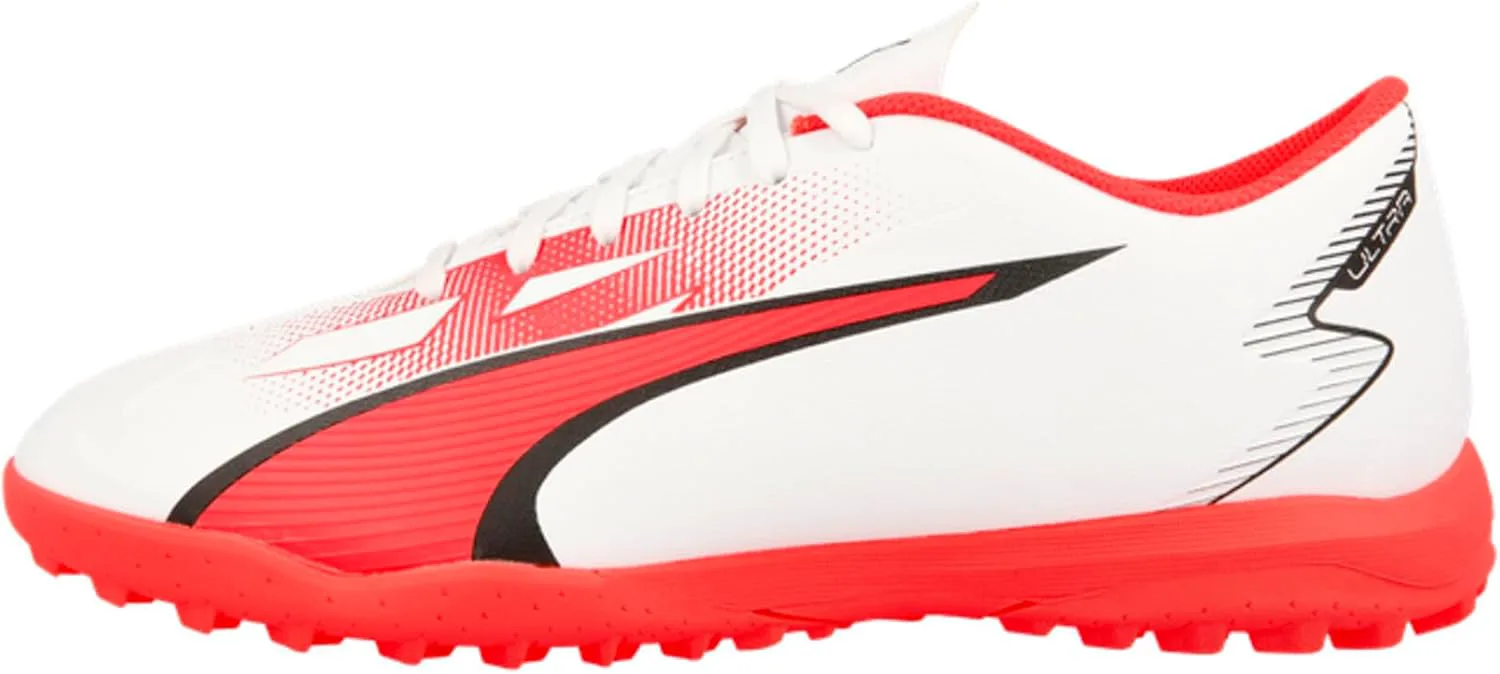 Мужские футбольные бутсы Puma Attacanto Turf Trainer, белый/черный — фото 2