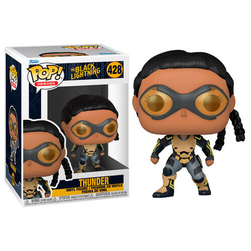 

Funko POP! Герои, коллекционная фигурка, DC Black Lightning, Thunder