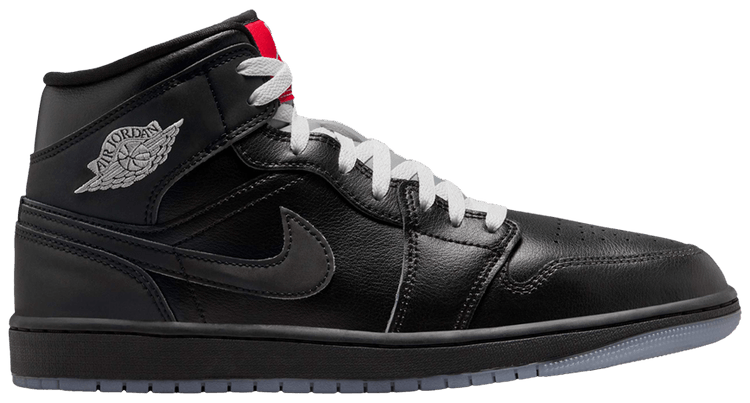 

Кроссовки Air Jordan 1 Mid SE 'Black Metallic Reimagined', черный