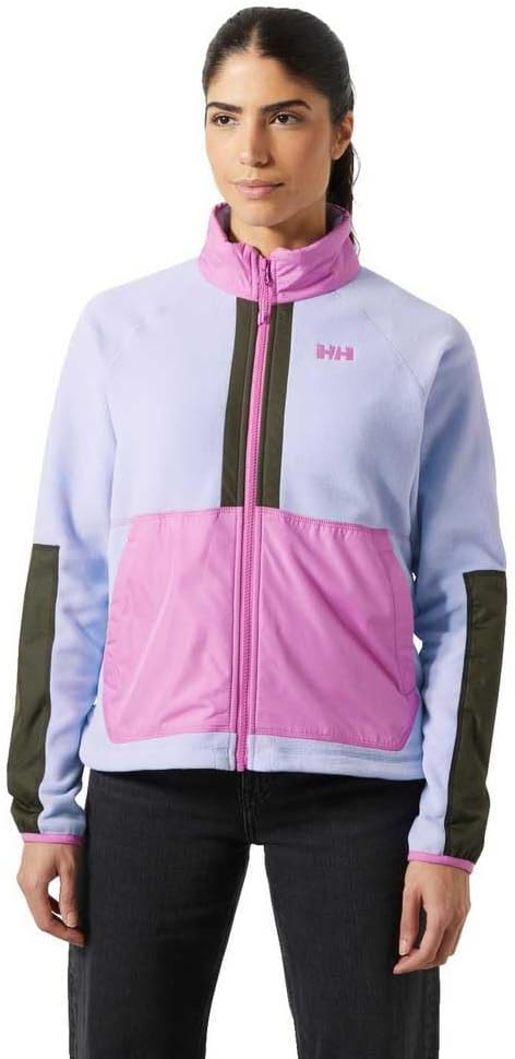 

Толстовка Helly-Hansen Rig Fleece для женщин, теплая куртка для активного отдыха из дышащей ткани, идеальна для походов и повседневной носки Helly Hansen, 698 Bright Lavender, Розовый, Толстовка Helly-Hansen Rig Fleece для женщин, теплая куртка для активн