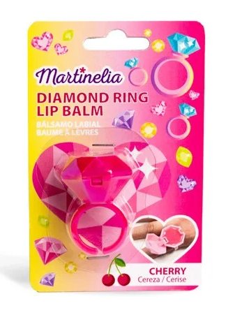

Бальзам-помада для губ для детей в кольце Cherry Berry Martinelia 1,2 г