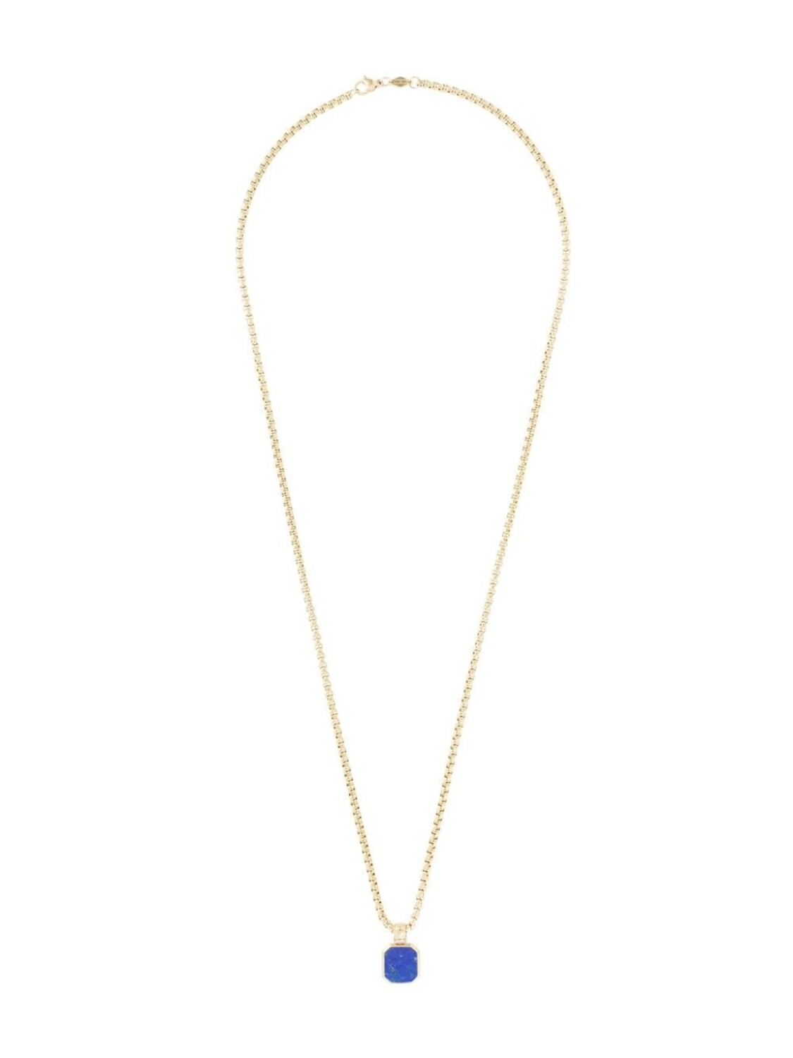 

Цепочка на шею с подвеской из лазурита Nialaya Jewelry, золотой