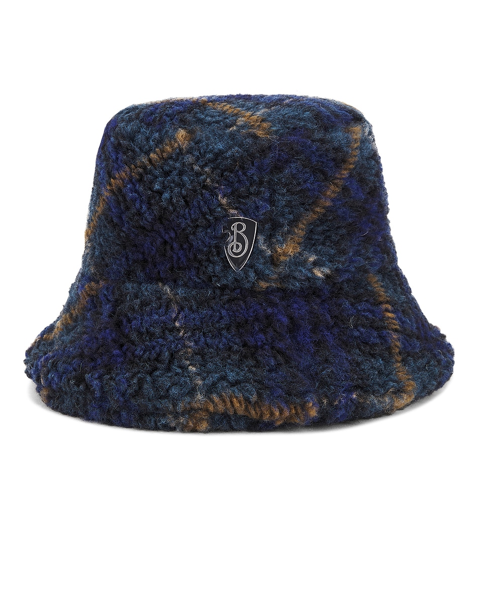 

Флисовая панама Burberry, цвет Midnight IP Check