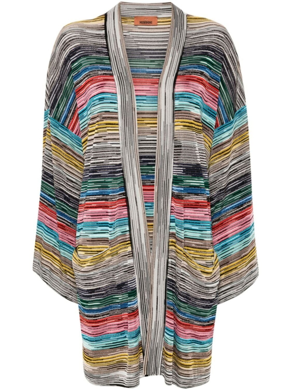 

Missoni кардиган с зигзагообразным узором, розовый