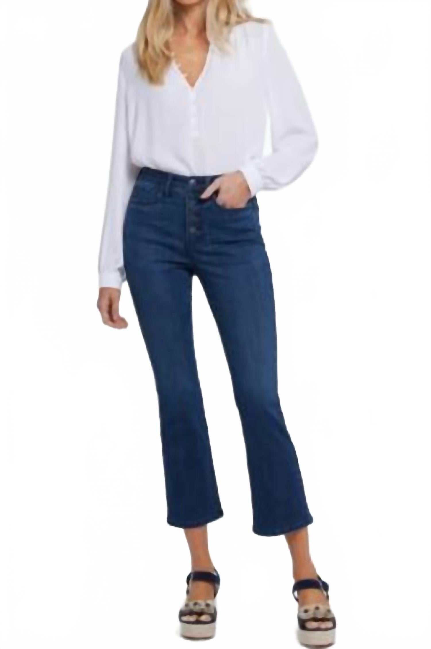 

Джинсы Billie Mini Bootcut Ankle в цвете Ibiza Blue NYDJ