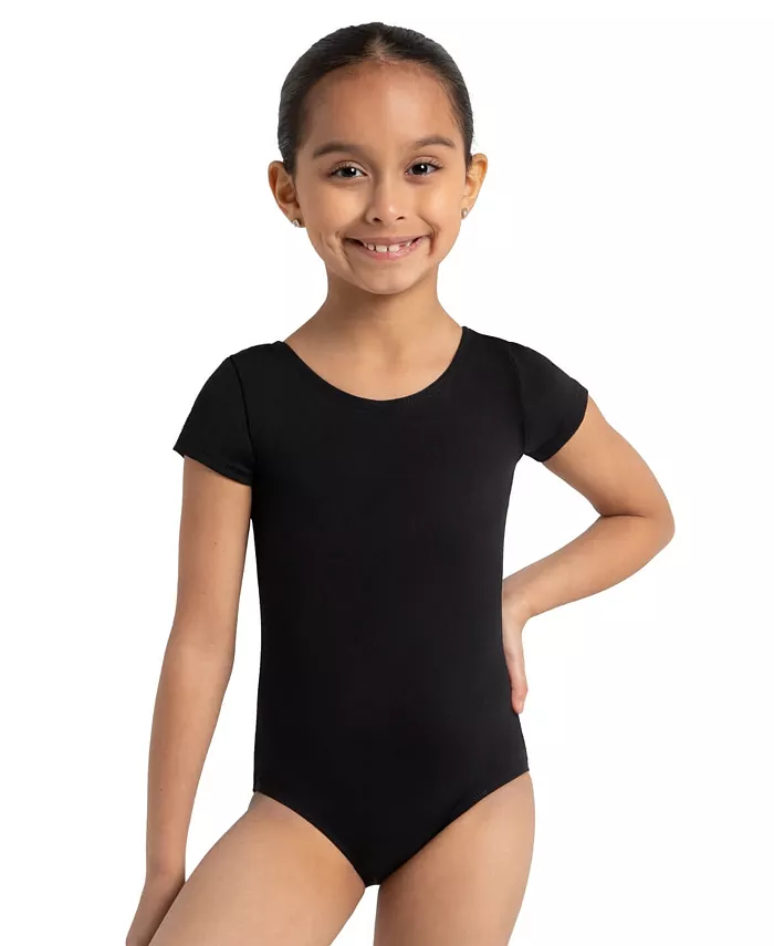 

Купальник с коротким рукавом для девочек Capezio, черный