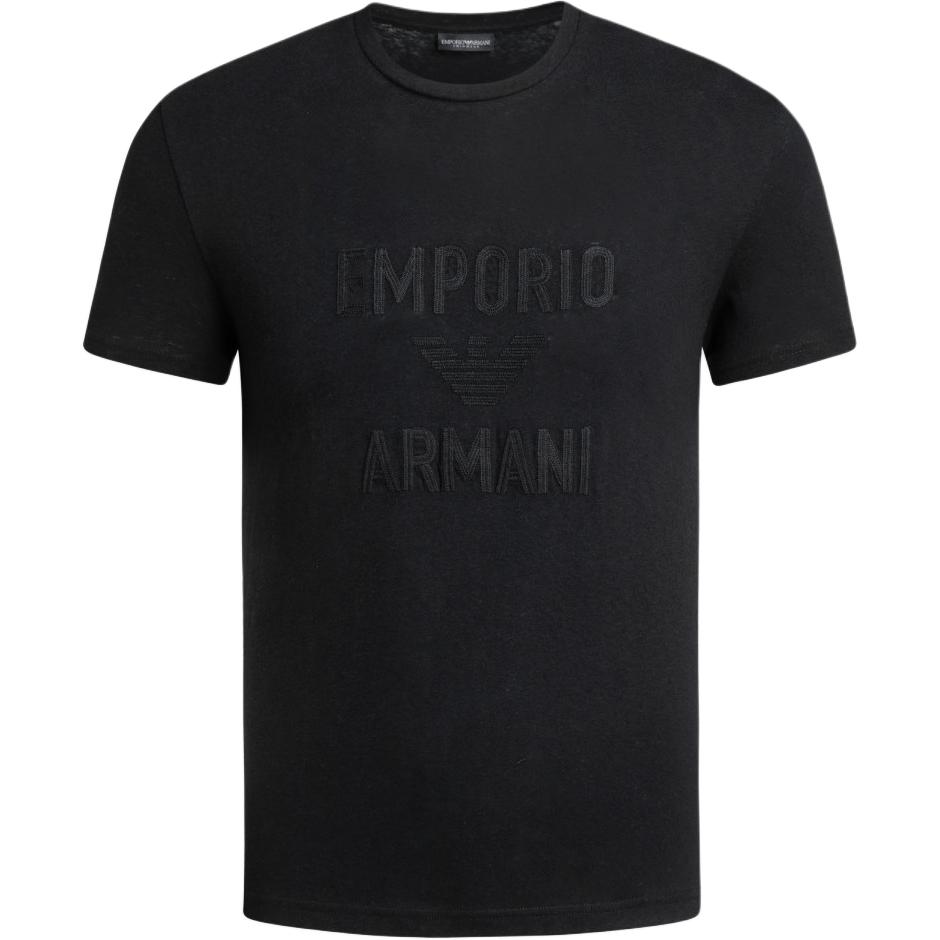 

Футболка мужская черная EMPORIO ARMANI