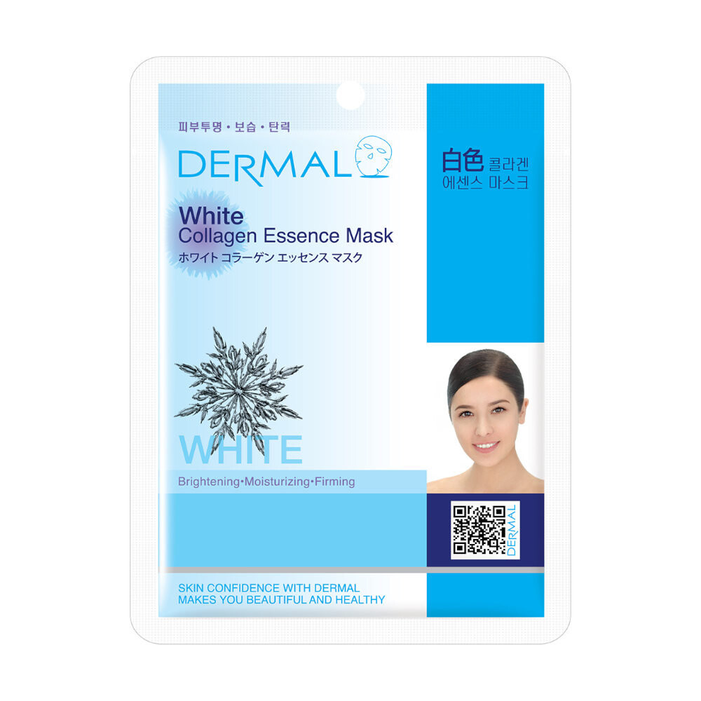 

Коллагеновая тканевая маска DERMAL WHITE COLLAGEN, 23 г