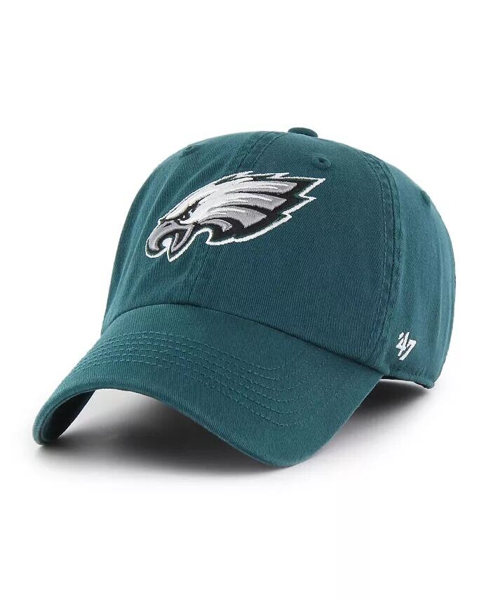 

Мужская зеленая приталенная шляпа с логотипом Philadelphia Eagles Franchise '47 Brand