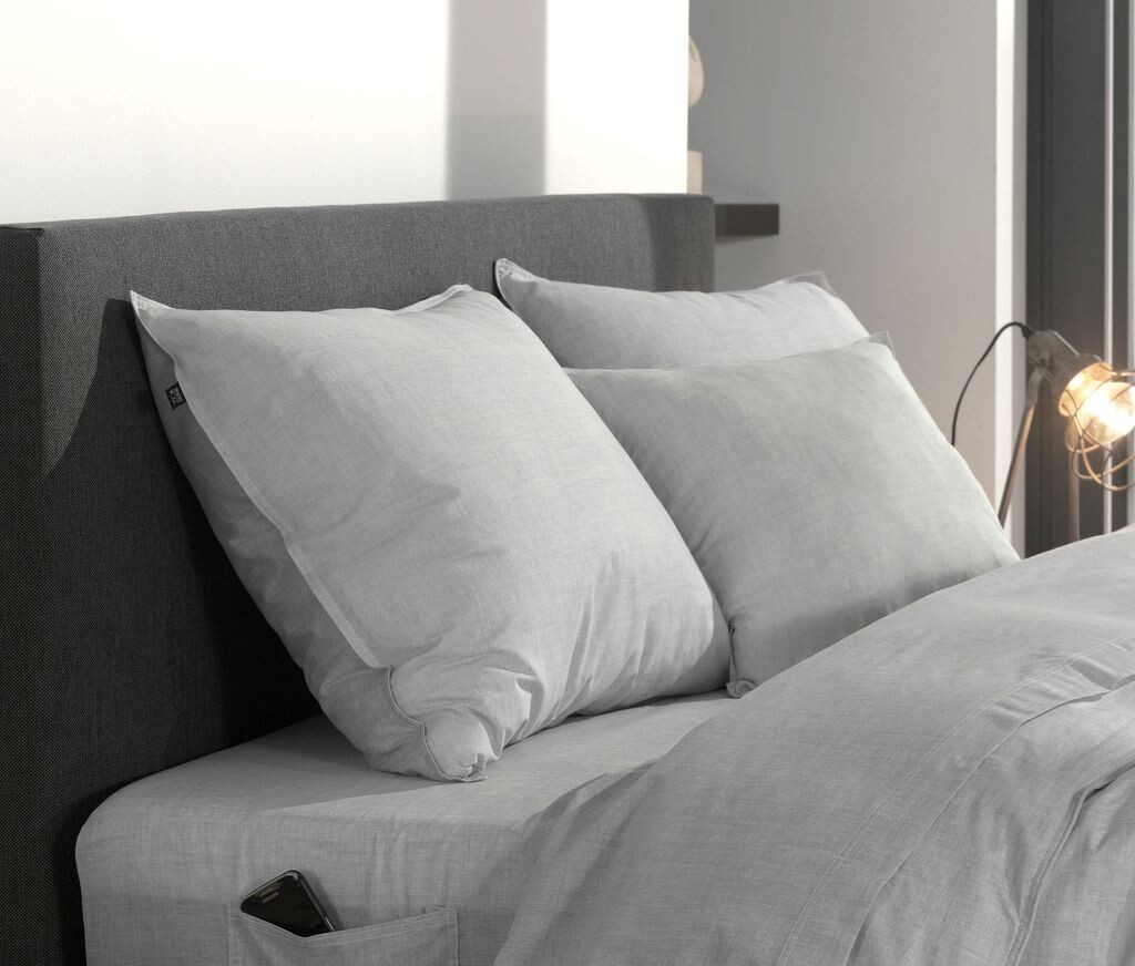 

Чехол на подушку Lino 80х80 Голубь Серый HNL Living