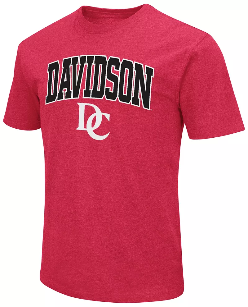 

Мужская красная футболка Colosseum Davidson Wildcats
