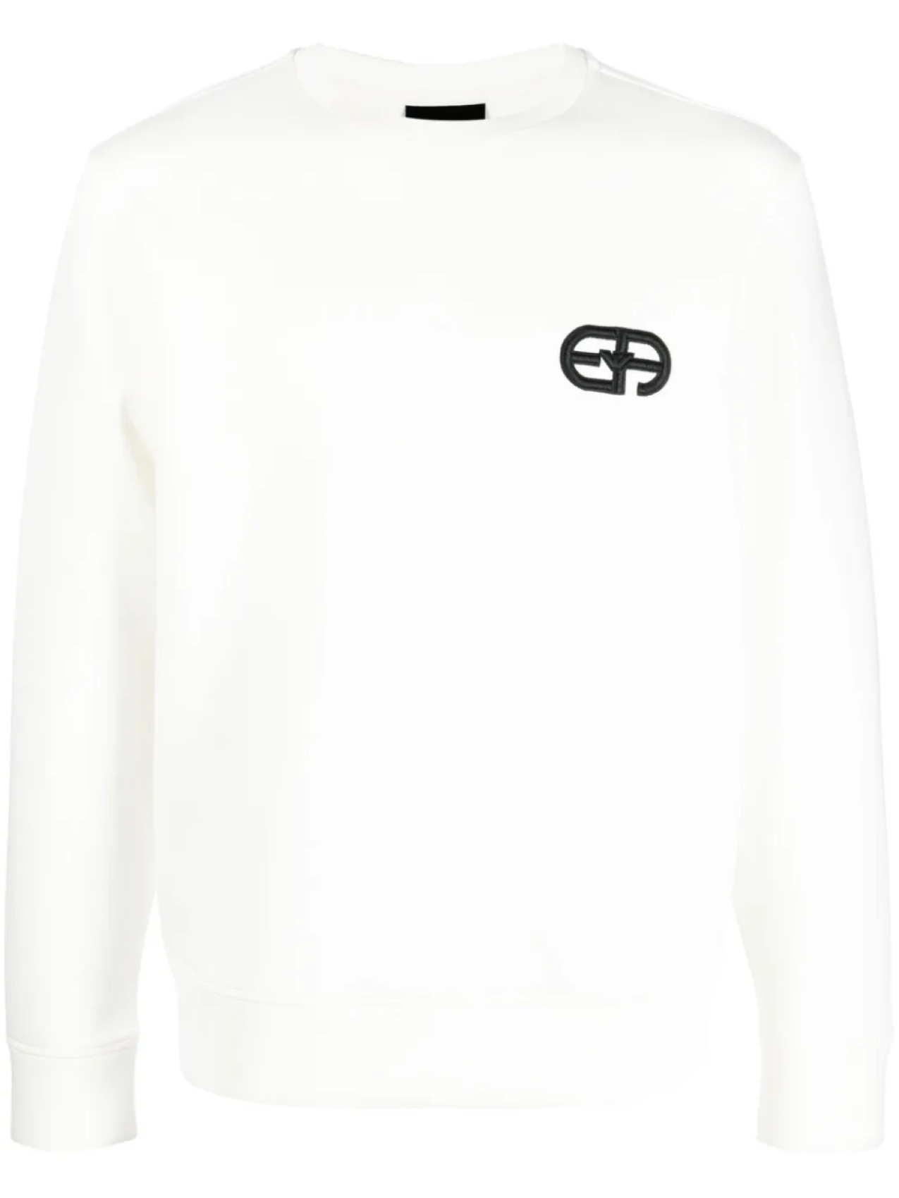 

Толстовка с вышитым логотипом Emporio Armani, белый