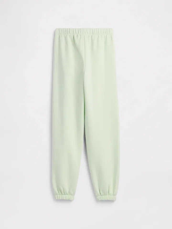 Спортивные штаны на завязках, GAP, зеленые — фото 2