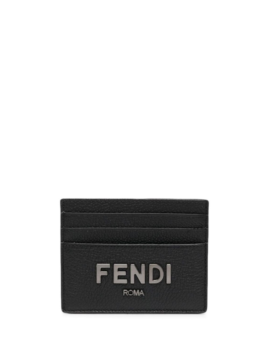 

Картхолдер с тисненым логотипом FENDI, черный