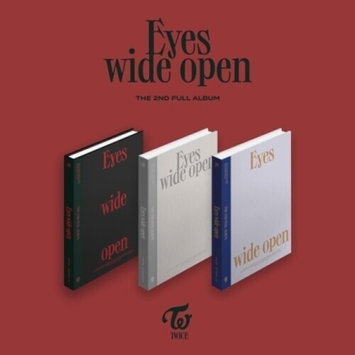 

CD диск TWICE: Eyes Wide Open (Random Cover) (incl. 88pg Photobook, Message Card,Lyric Folded Poster, DIY Sticker + 5pc Photocard)