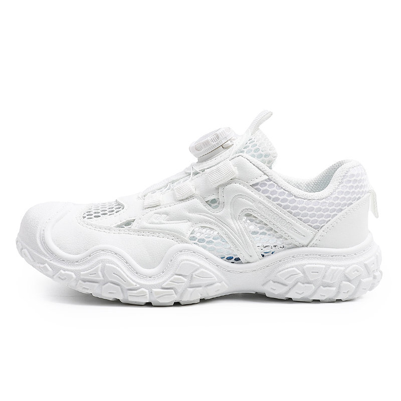 

WARRIOR Антискользящие износостойкие низкие детские беговые кроссовки White Kids