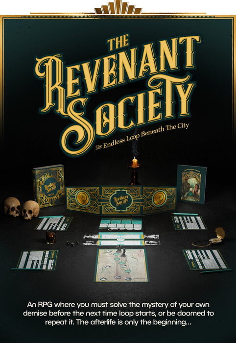 

Ролевая игра Van Ryder Games The Revenant Society RPG: Core Book (Hardcover)