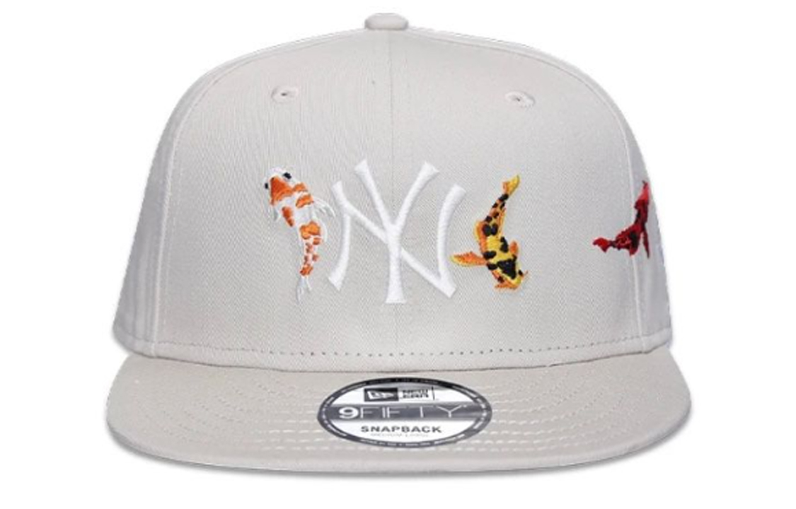 

New Era Хлопковая бейсболка унисекс белая, White