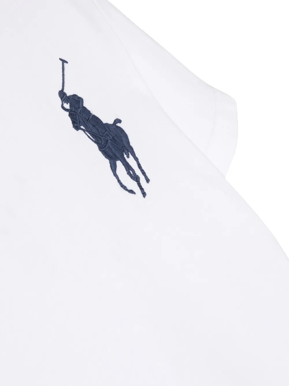 Футболка Polo Pony POLO RALPH LAUREN KIDS, белый — фото 3