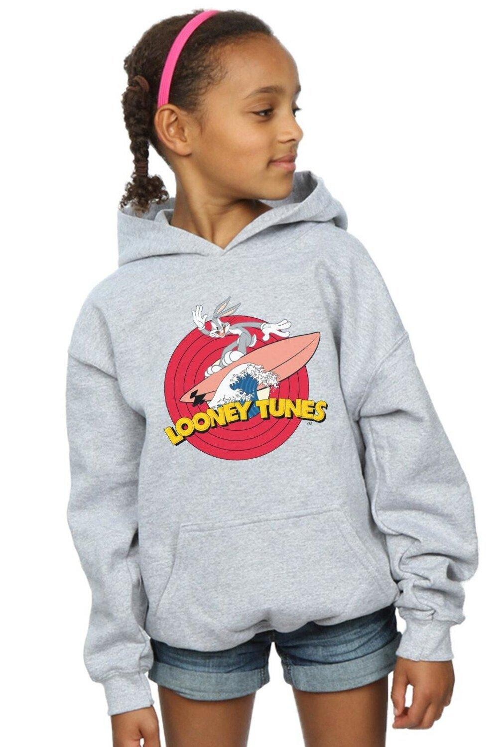 

Толстовка для серфинга Bugs Bunny Looney Tunes, серый