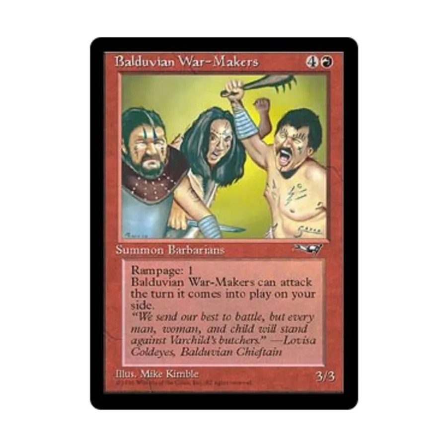

CCG Балдувийские Воители - Вер. 1 (С1), MTG - Alliances