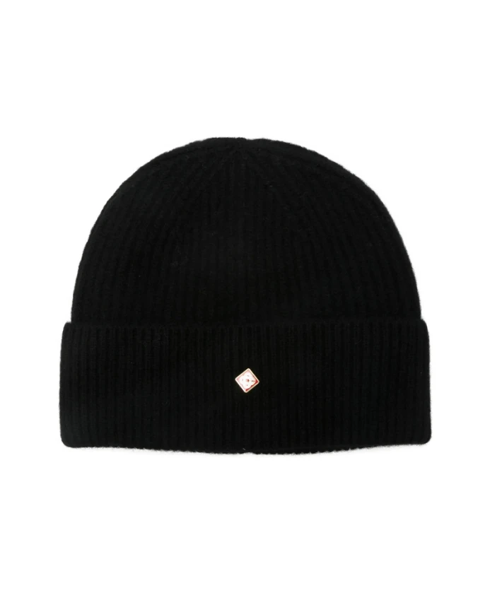 

Шерстяная вязаная шапка Casablanca, черный