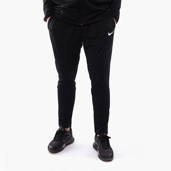 Брюки soccer/football training quick dry running casual sports long pants black Nike, черный — фото 3