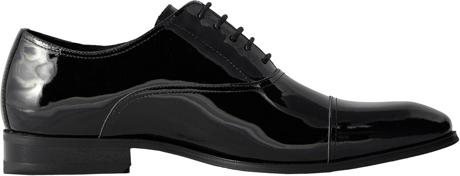 Мужские туфли Florsheim, оксфорды с носком в виде смокингового каблука, черный — фото 2