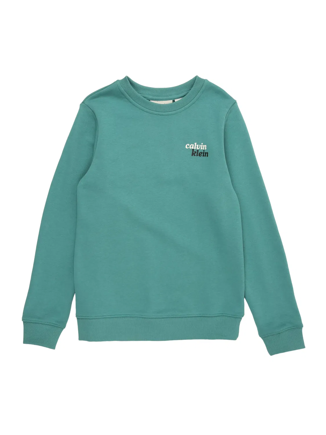 Свитшот Calvin Klein Jeans SEASONAL изумрудного цвета