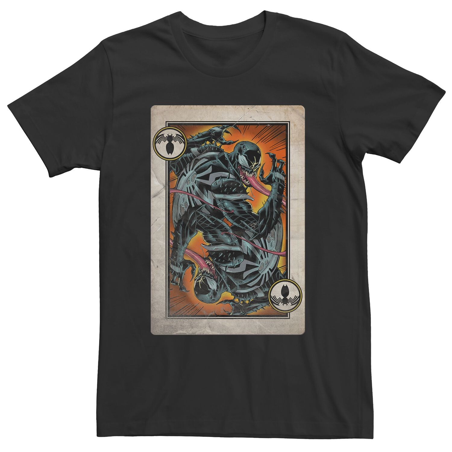 

Мужская футболка с игральными картами Venom Licensed Character