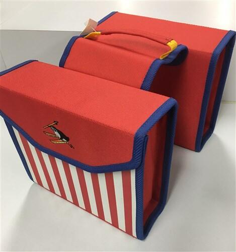 

NEW LOOXS Двойная детская сумка Newlooxs Red No. 91 для переноски